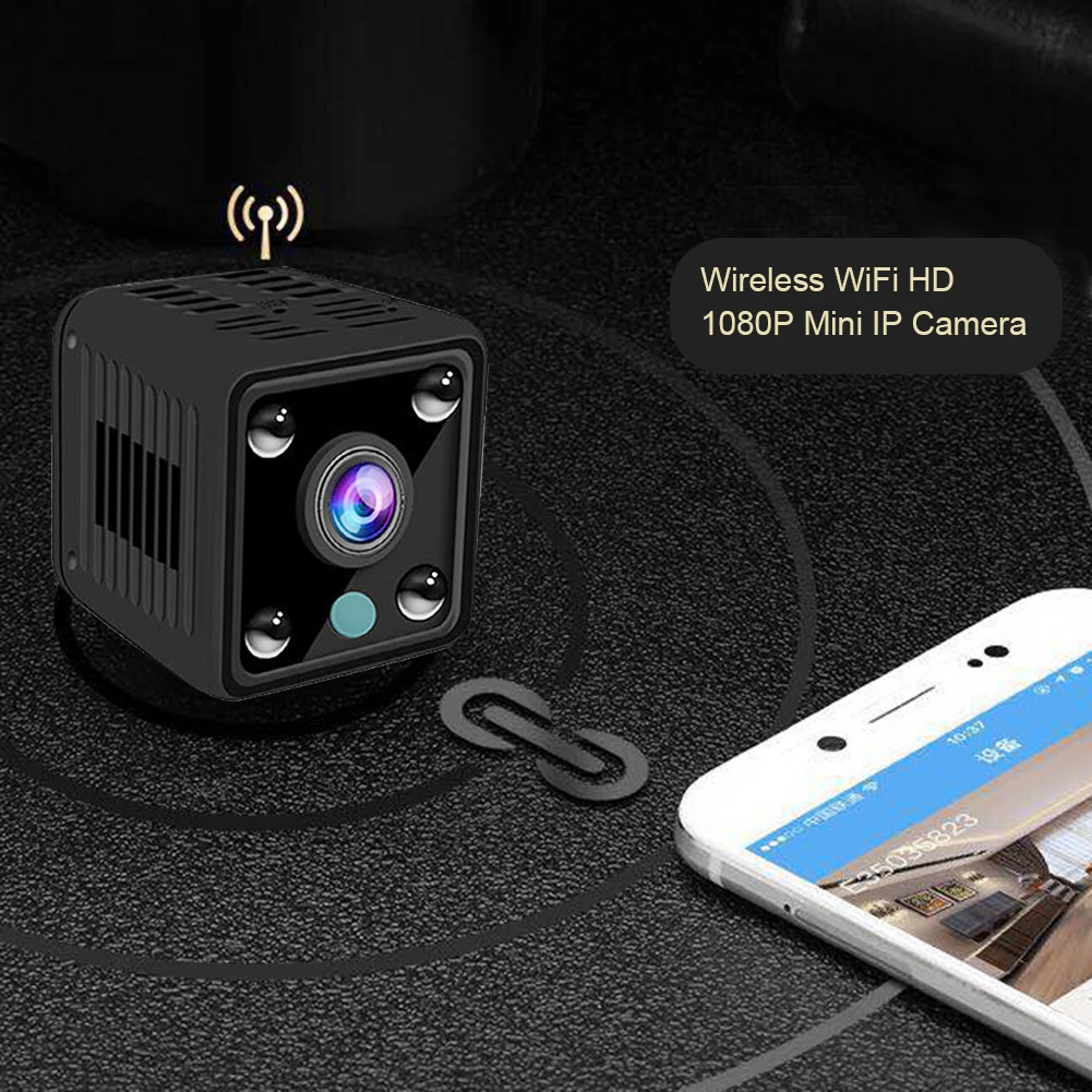 

HD 1080P Mini Wireless WIFI IP Camera Night Vision Home Security CCTV Camcorder Support System Windows oS and Android