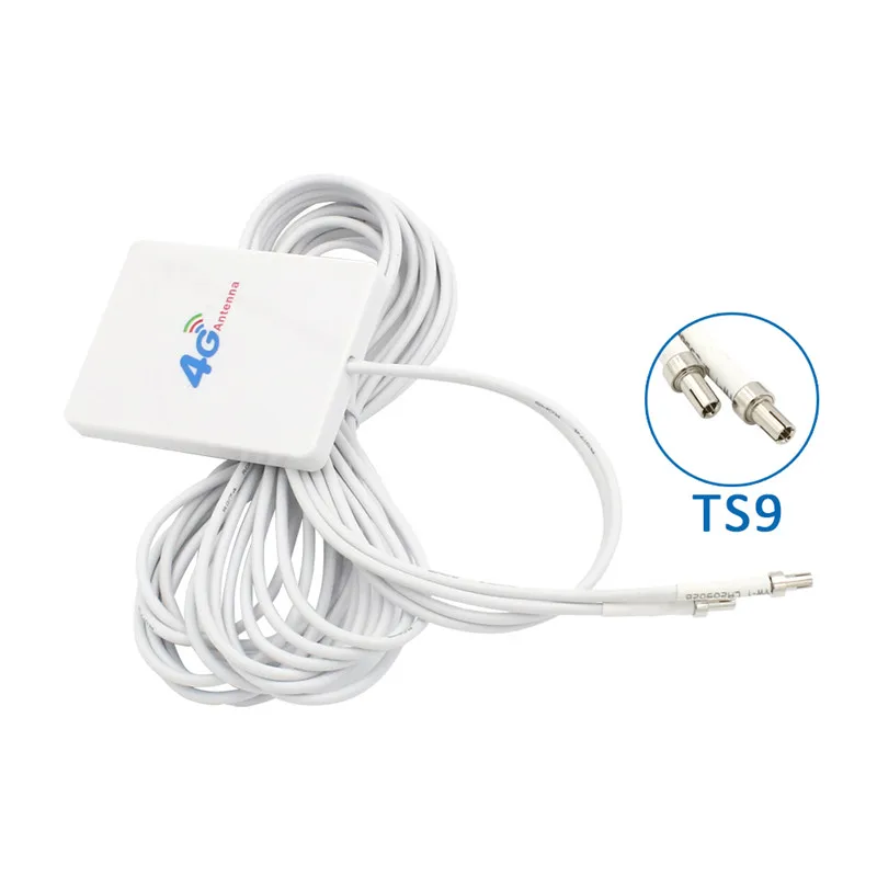 4g LTE Антенна 3g 4G маршрутизатор Антенна панель Антенна с SMA TS9 CRC9 разъем 3 м кабель для huawei 3g 4G LTE маршрутизатор USB модем