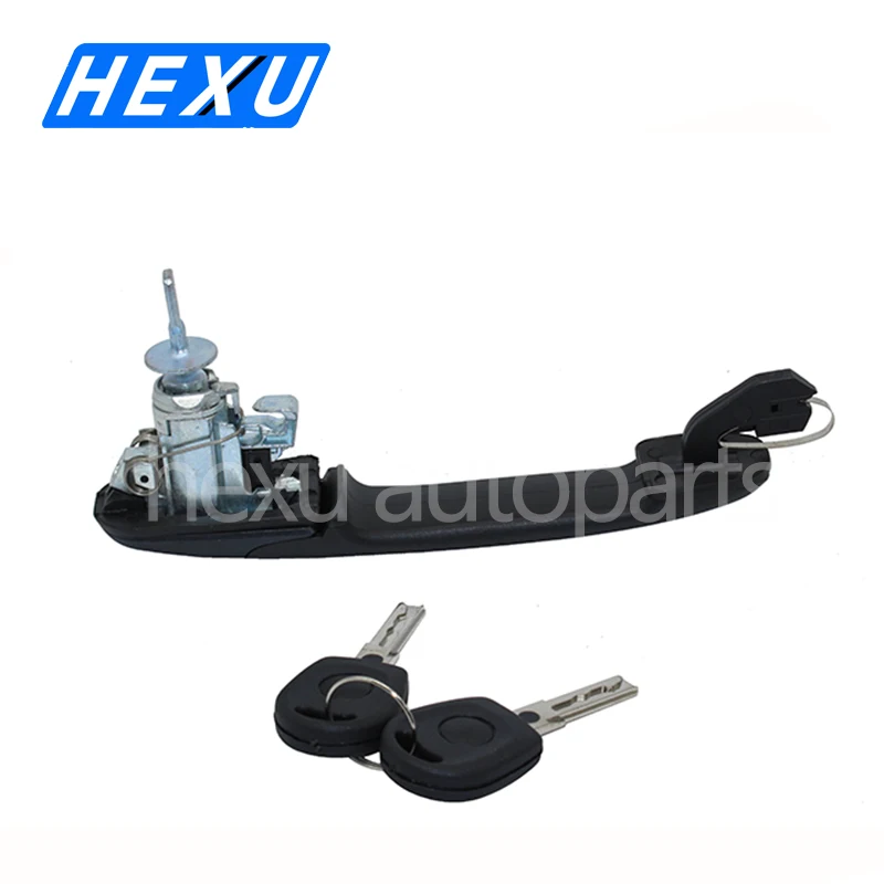 Передняя левая или правая дверная ручка с 2 ключами для VW- SHARAN 95-10 SEAT 96-10 GALAXY 95-06