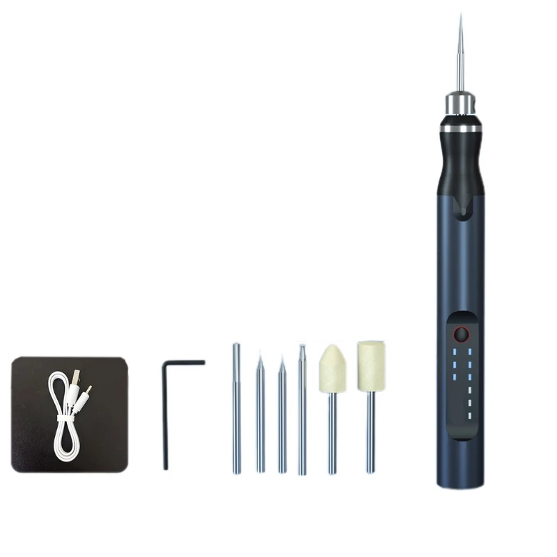 

Умная электрическая металлическая ручка для гравировки с USB-зарядкой