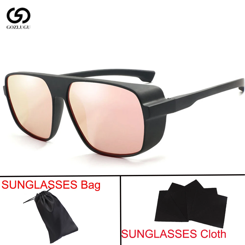 2019 GOZLUGU солнцезащитные очки мужские классические для вождения ретро брендовые