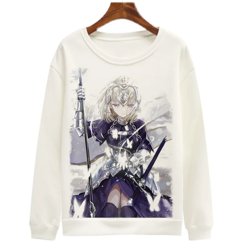 Fate Grand Order Косплей Толстовка для женщин/мужчин с длинным рукавом o-образным