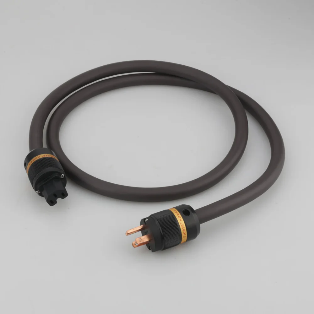 Виборг OFC RISR 6 мм квадратная Стандартная американская стандартная вилка для электропитания из чистой меди США аудиофил