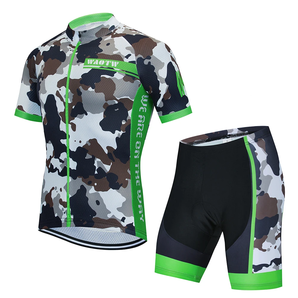 Новый камуфляж 2020 WAOTW велосипедная Одежда MTB одежда Ropa Ciclismo форма рубашка