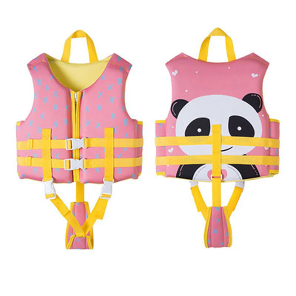 Children's neoprene life jacket boys and girls cartoon water sports life jackets large buoyancy safety life jackets life unstyled