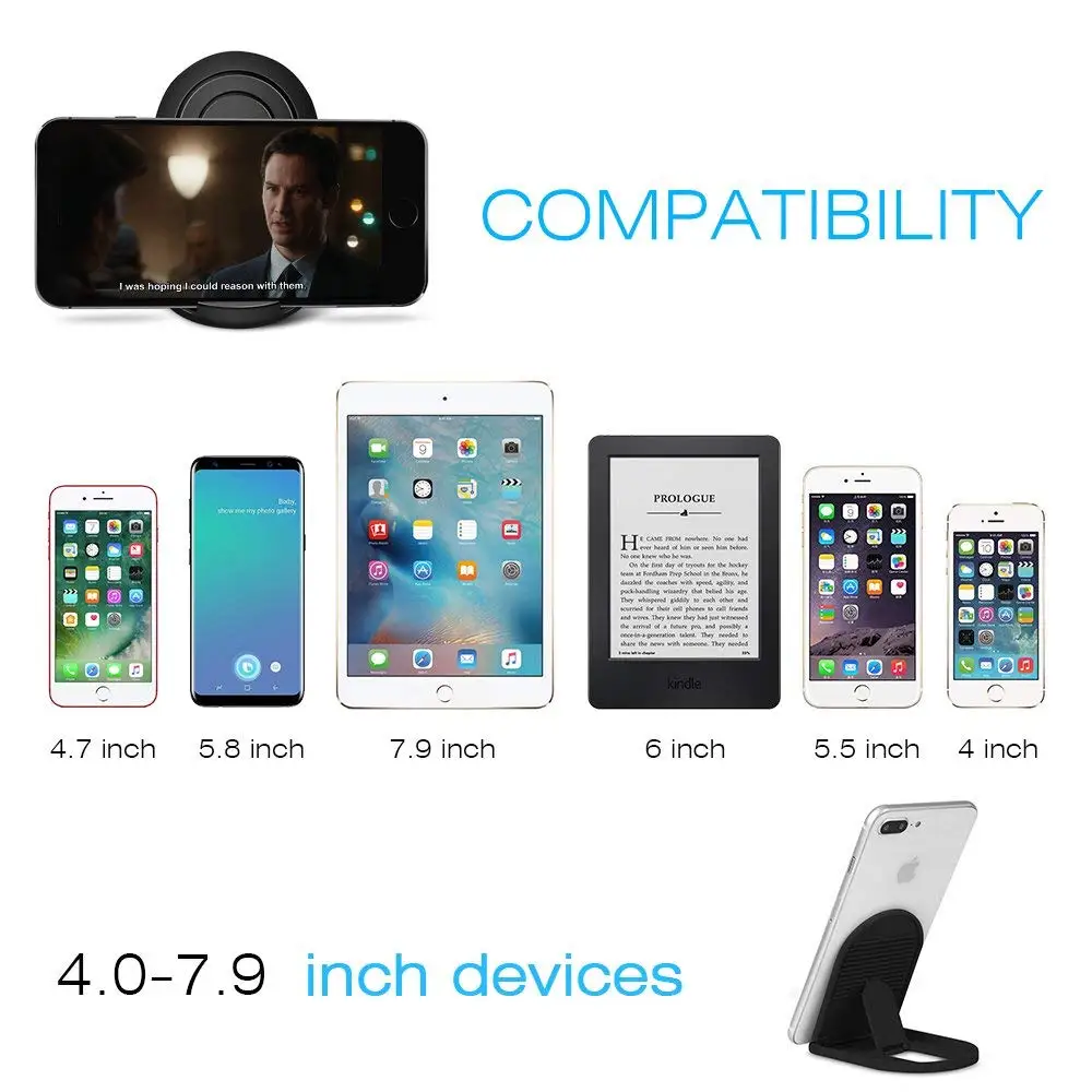 For Tablet iPhone Xiaomi Universal Mini Size Portable Foldable Desk Mount Holder Bracket Mobile Phone Stand Support
