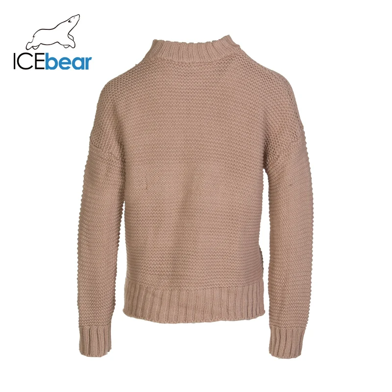 ICEbear женские пуловеры стильный Свободный теплый толстый пуловер Джемперы