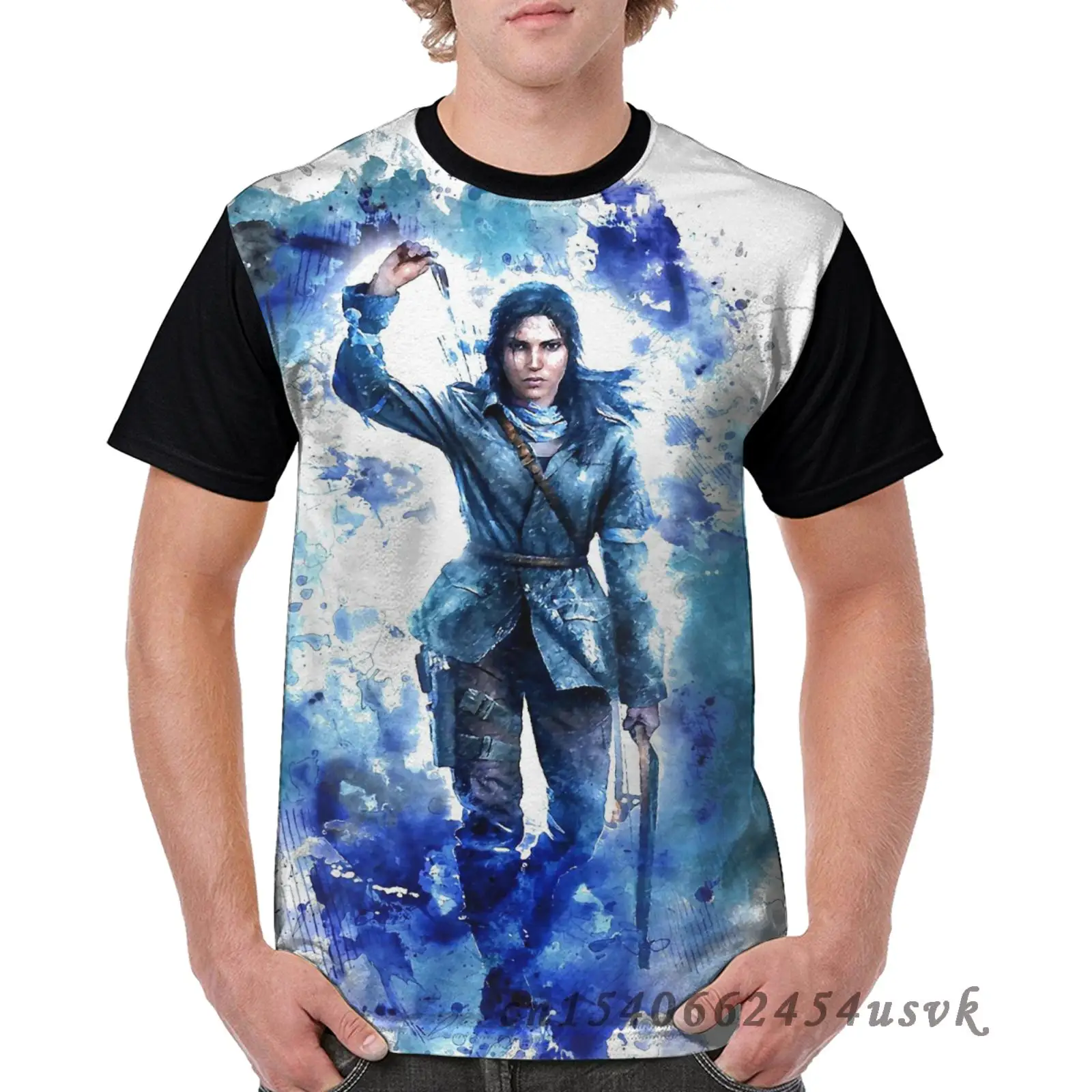 Смешная семейная сочетающаяся одежда с принтом гробника Мужская футболка