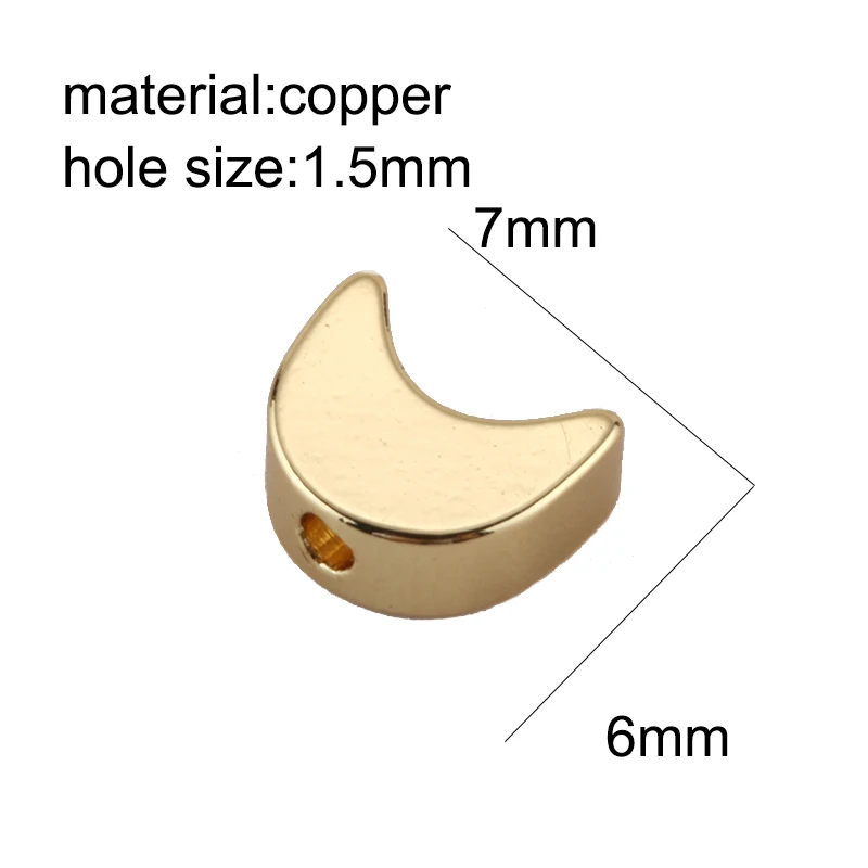 2 шт. медные бусины-разделители для ювелирных изделий | Украшения и аксессуары