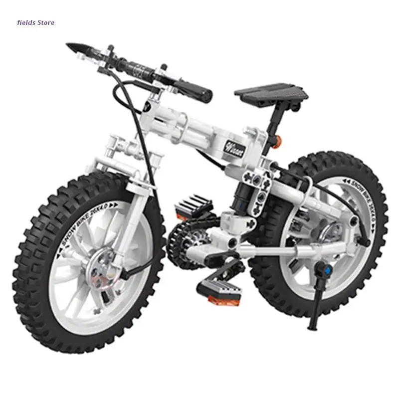 

High-tech Folding Bicycle Assembly Blocks for Kids and Toddlers (242 Pcs ) XX9E