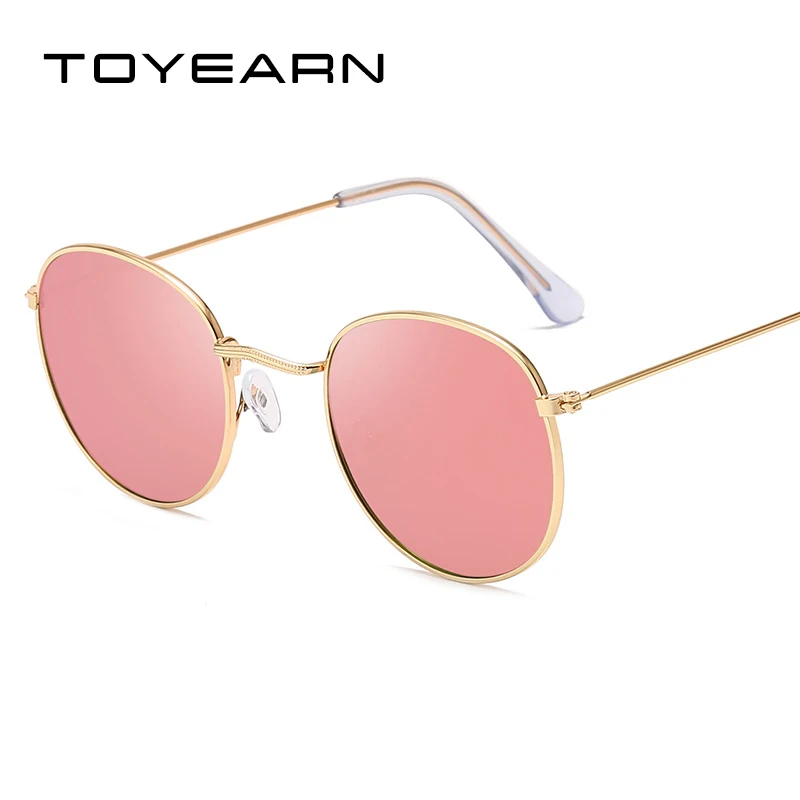 2020 Fashion Luxury Brand Designer Vintage Round Sunglasses Women Men Retro Mirror Sun Glasses For Female oculos de sol UV400 | Аксессуары