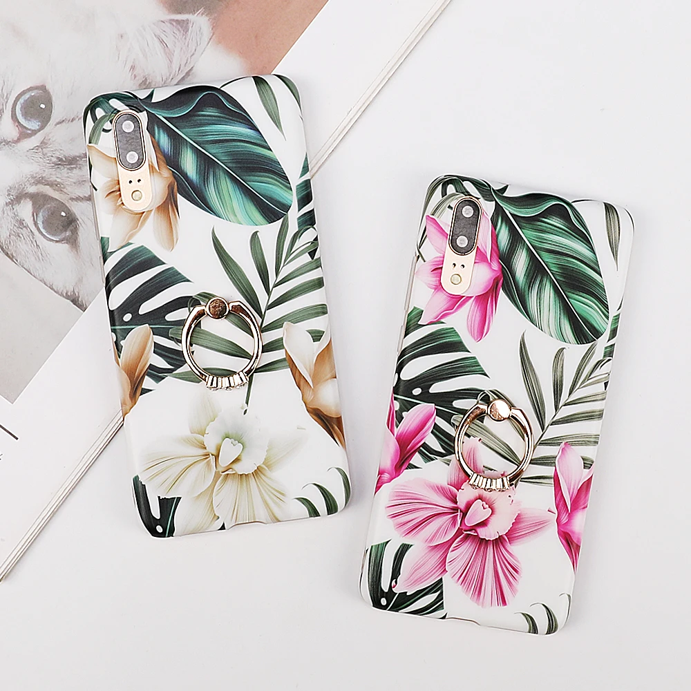 Ретро зеленый лист чехол для телефона для huawei mate 30 Lite mate 30 Pro P20 P30 Lite P20 P30 Pro mate 20 чехол мягкий IMD чехол для задней панели телефона