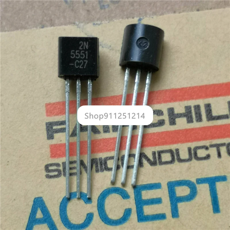 10 пар оригинальных 2N5401 2N5551 TO-92 штепсельный транзистор низкой мощности