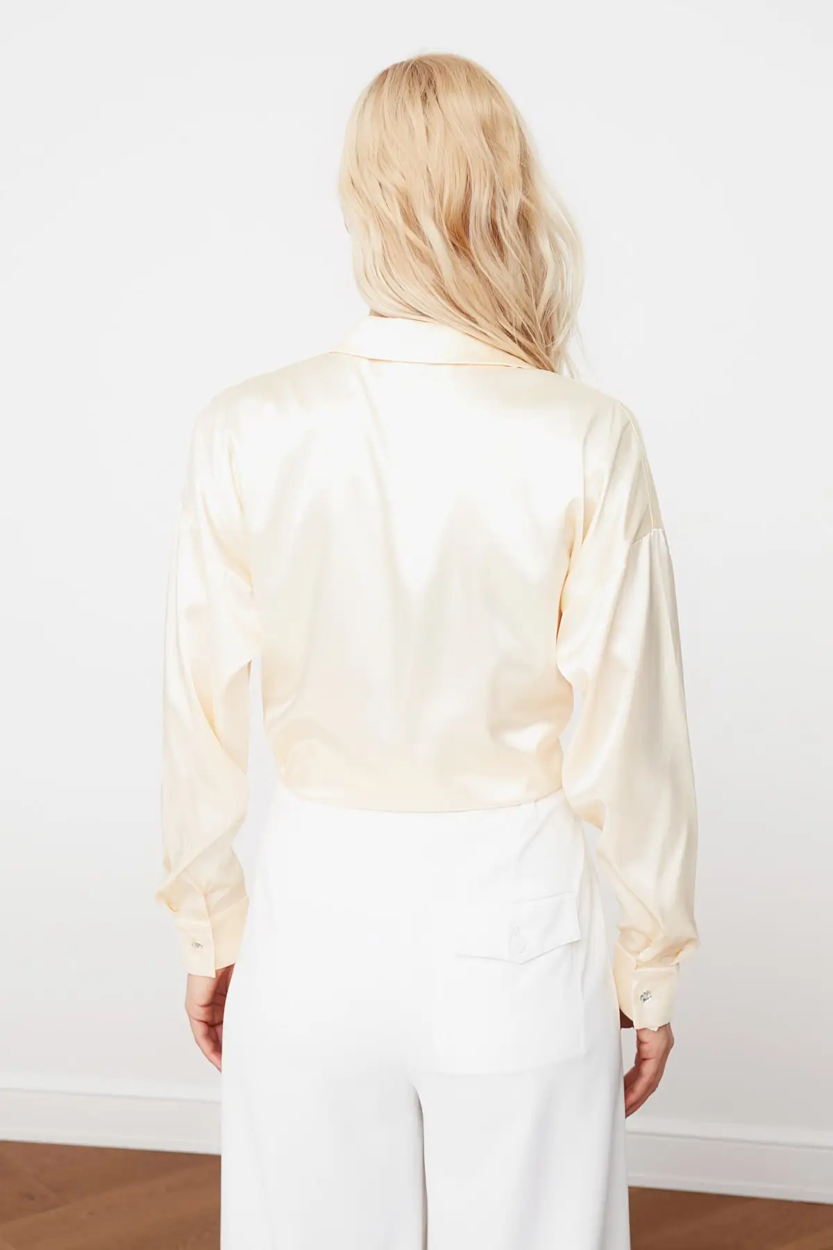 

Trendyol Lacing Detailed Bluz TPRSS21BZ0006