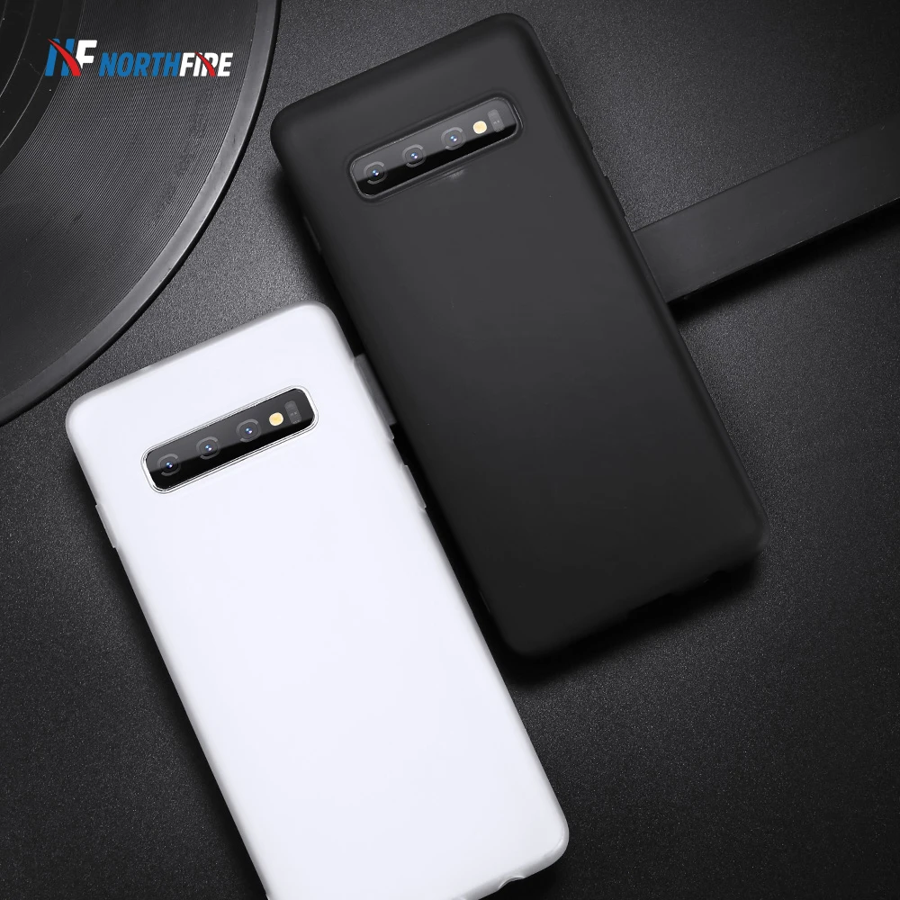Простой матовый чехол для Samsung S8 S9 S10 Plus S10E мягкий из ТПУ A5 A7 A8 S6 S7 Edge|Бамперы| |