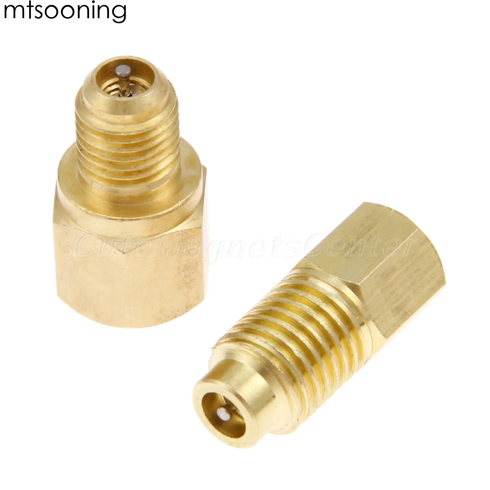 2 шт. адаптеры mtsooning R12 R22 to R134a для резервуара вакуумного насоса инжектор зарядки