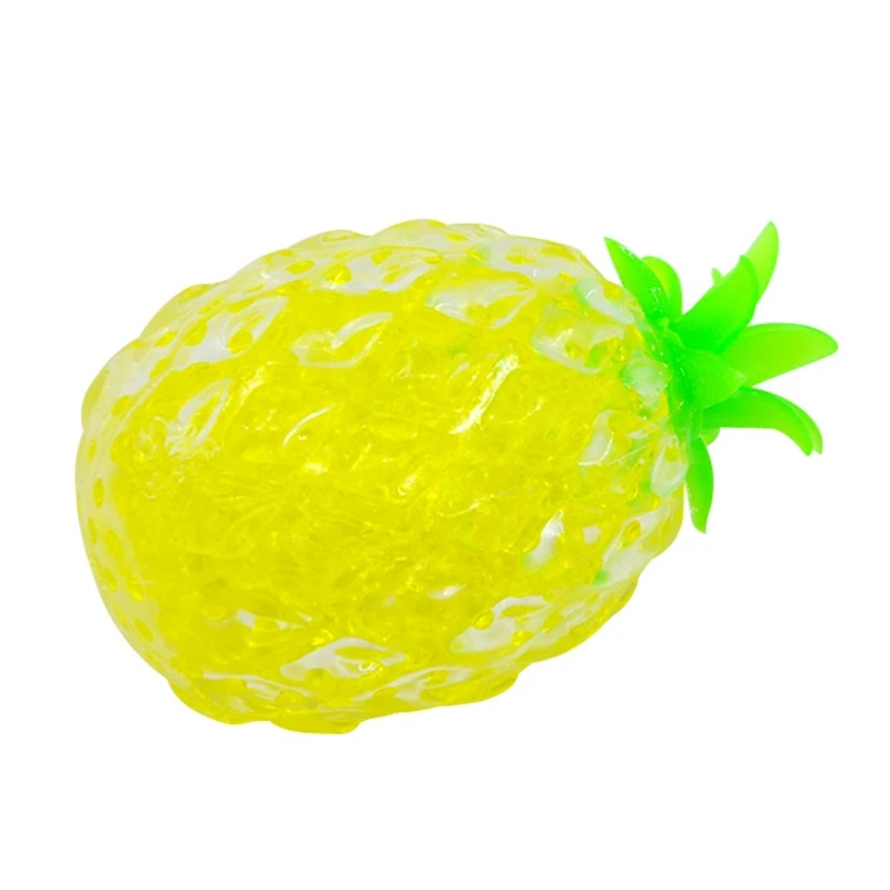 

03KD 1PC Pineapple Ball for Kids & Toddlers Interactive Playhouse Kits Educational Toys Squeezing Toy Anxiety Relief Ball Toy