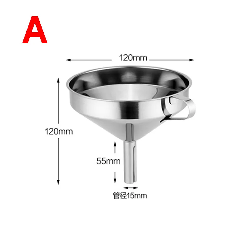 304 Воронка для фильтра из нержавеющей стали утечка масла инструмент упаковки