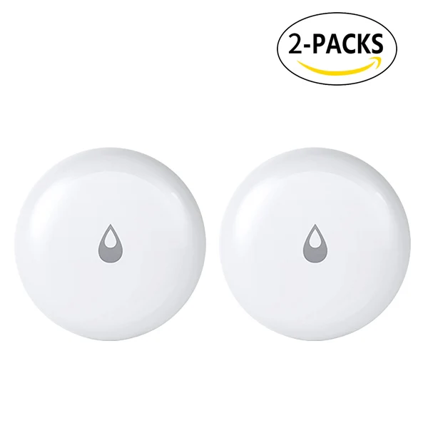 2 pcs Xiaomi Aqara датчик погружения воды Наводнение утечки сигнализации детектор Zigbee Беспроводной для умного дома дистанционное управление детектор безопасности - Комплект: 2 pcs