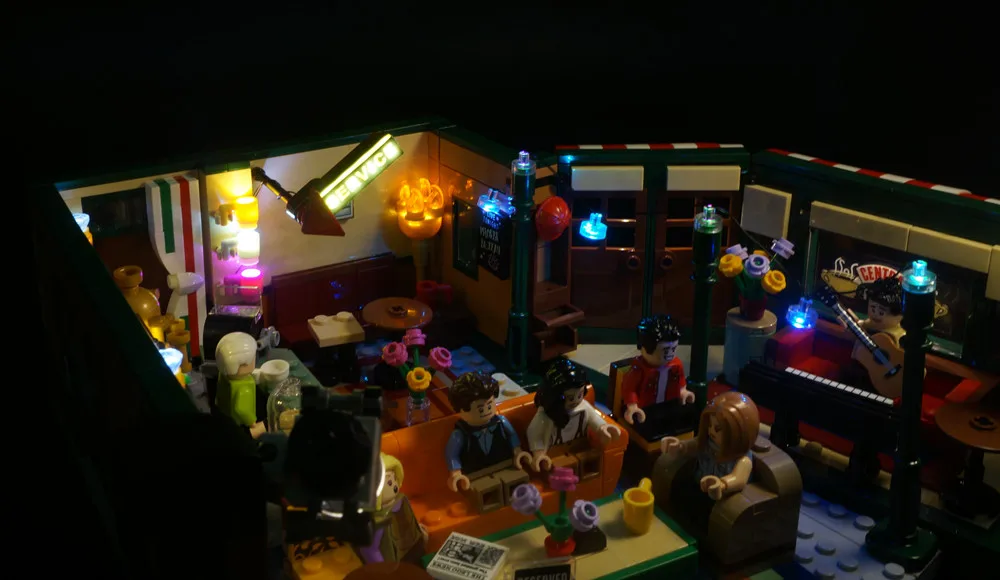 

LED Light Kit For 21319 The Television Series Friends Coffee Shop DIY Toys Set Not Included Building Blocks