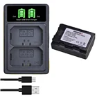 Аккумулятор для Sony A7 III, A7R III, A9R, Alpha 7 iii, A9, A6500 A 2280, 6600 мАч