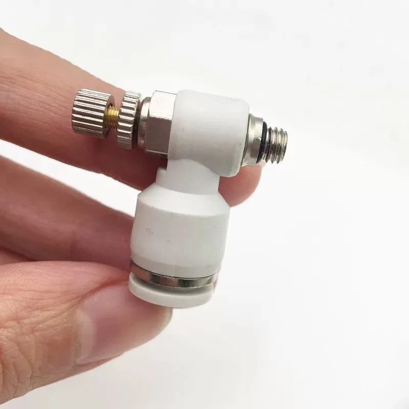 Тонкий пневматический регулирующий клапан типа L дроссельной заслонки SL4/6/8-M3/M5