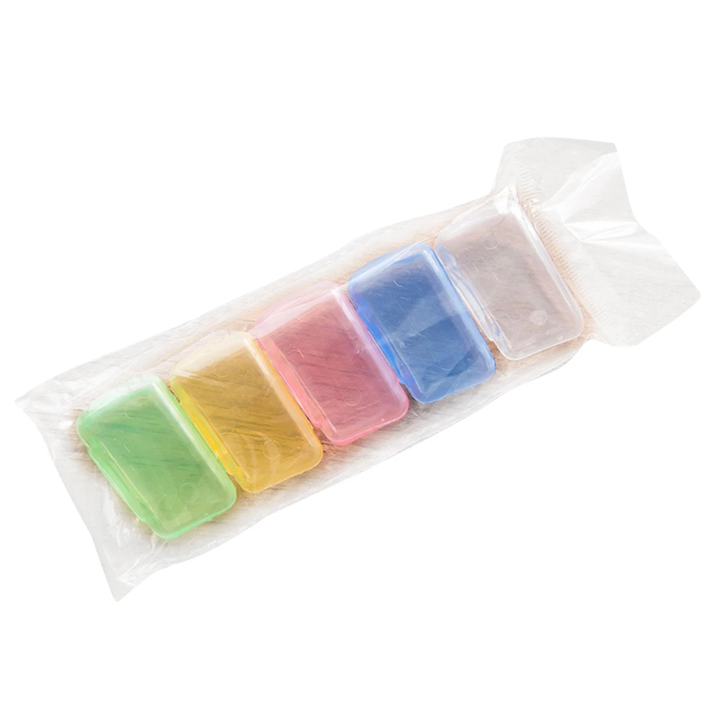 

5pcs/set Travel Toothbrush Head Cover Case Protective Caps Hike Camping Brush Germproof Protector Random Color