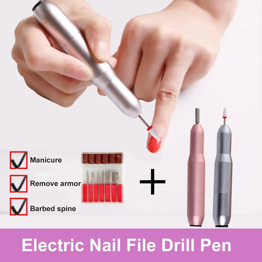 

Electric Nail Manicure Tools USB Interface Electric Nail Polisher 26000 Speed High-Efficiency Portable Polisher Tools