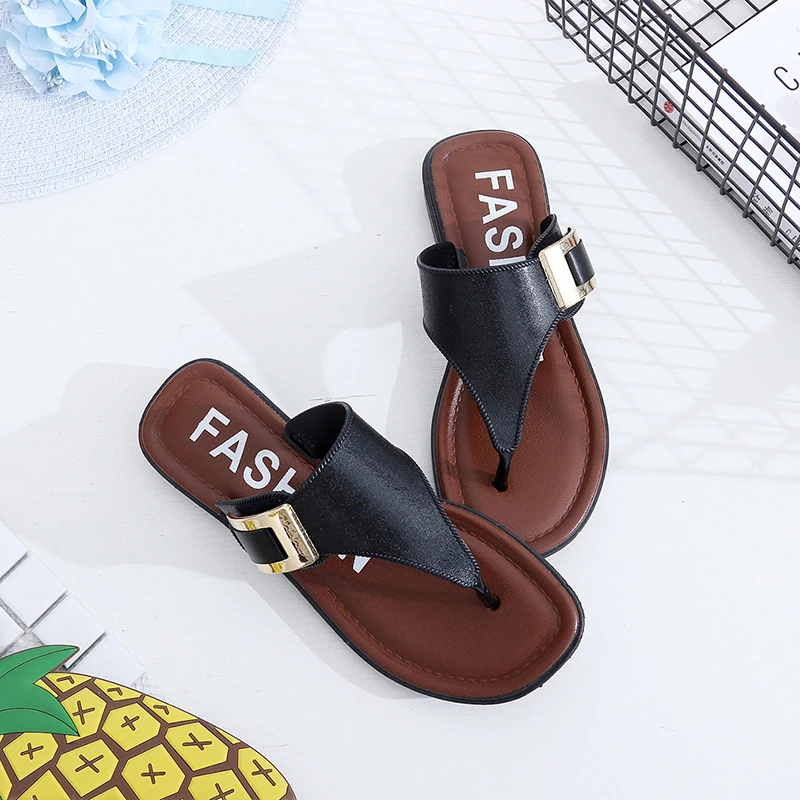 Женские тапочки летние пляжные 2020 повседневная пляжная женская обувь домашние