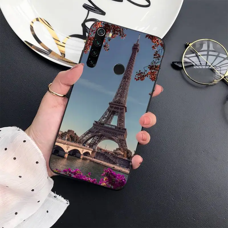 

Paris Eiffel Tower IRON Phone Case For Xiaomi Redmi 7 8 9t a3Pro 9se k20 mi8 max3 lite 9 note 9s 10 pro