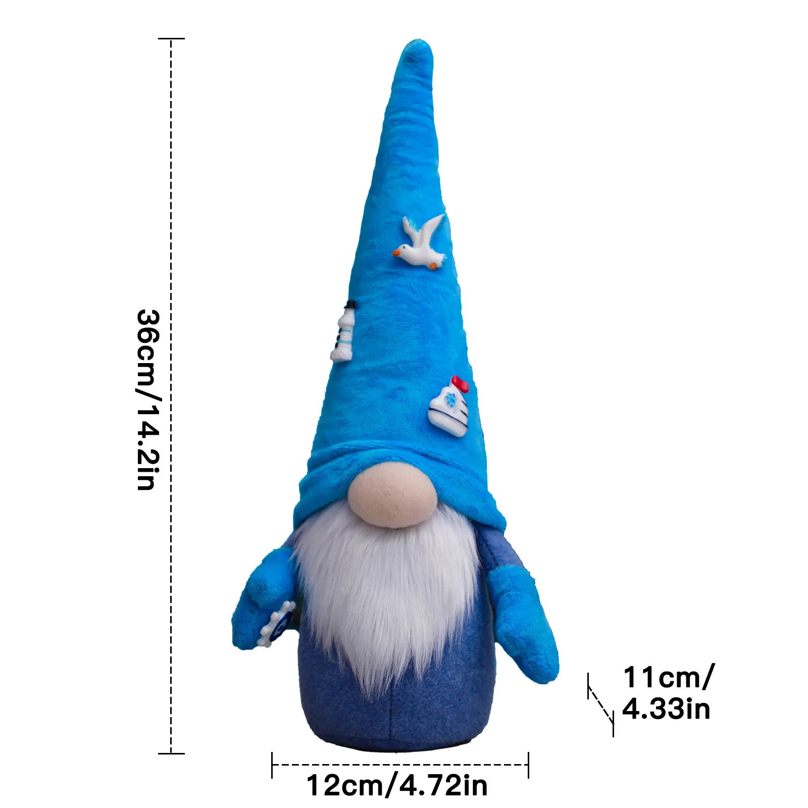 

#48 Ocean Festival Decorations Bedroom Living Room Goblin Faceless Doll Dwarf Desktop Decoration Standing Post