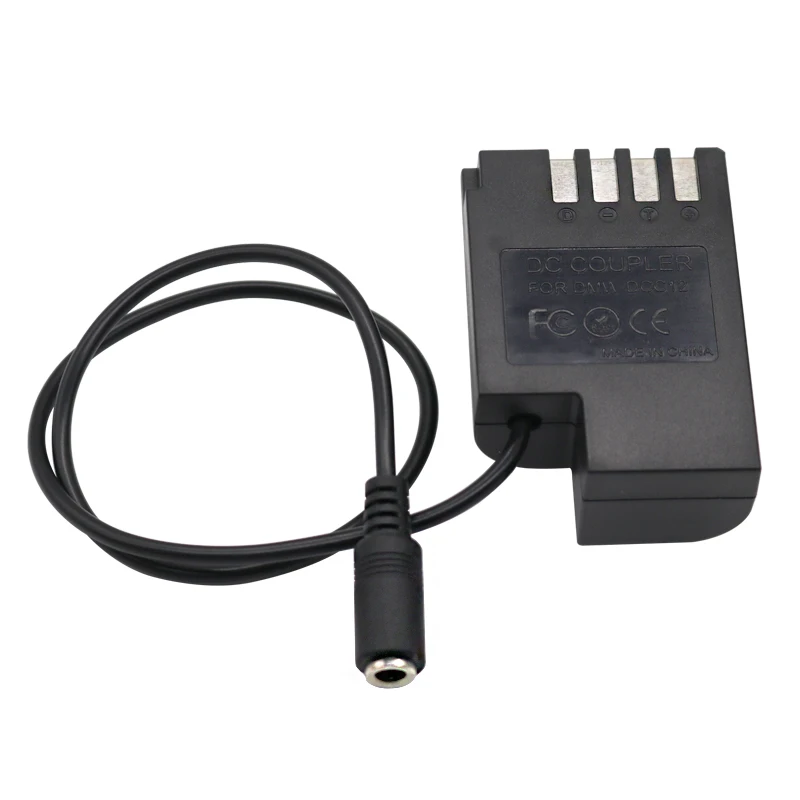 

Gonine DMW-DCC12 DMW-AC8 Battery DC Coupler for PANASONIC BLF-19 Battery LUMIX DMC-GH3 GH4 DC-GH5 G9 Camera
