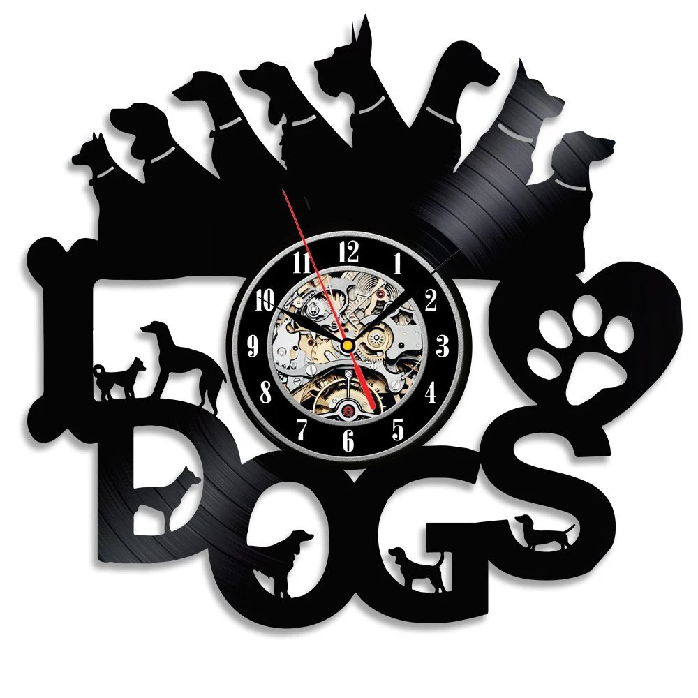 Креативные настенные часы с виниловой записью CD современный дизайн изображением