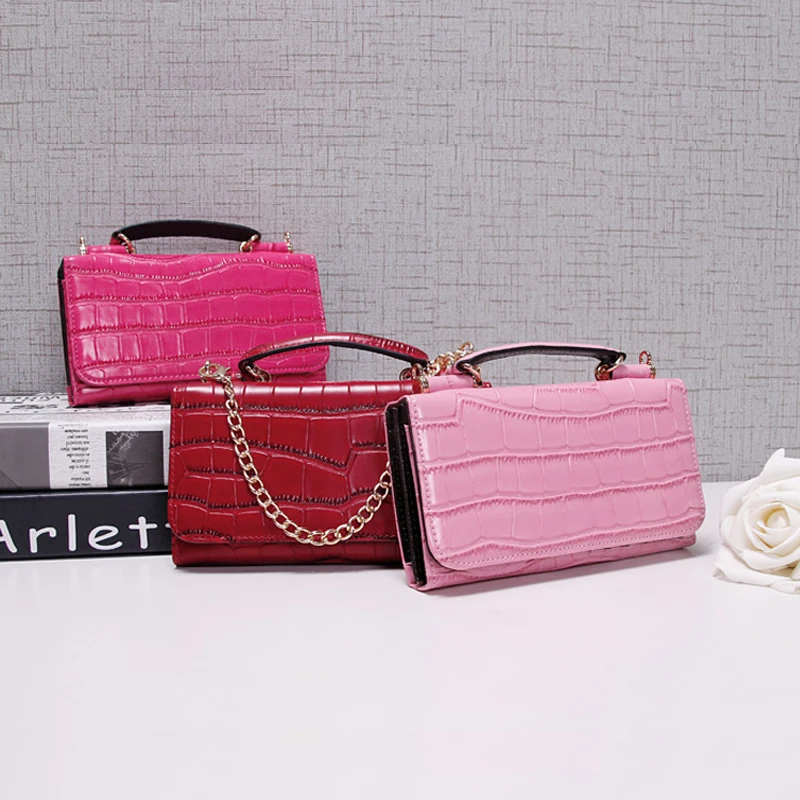 Alirattan новинка сумка через плечо из змеиной кожи на цепочке для женщин с узором под