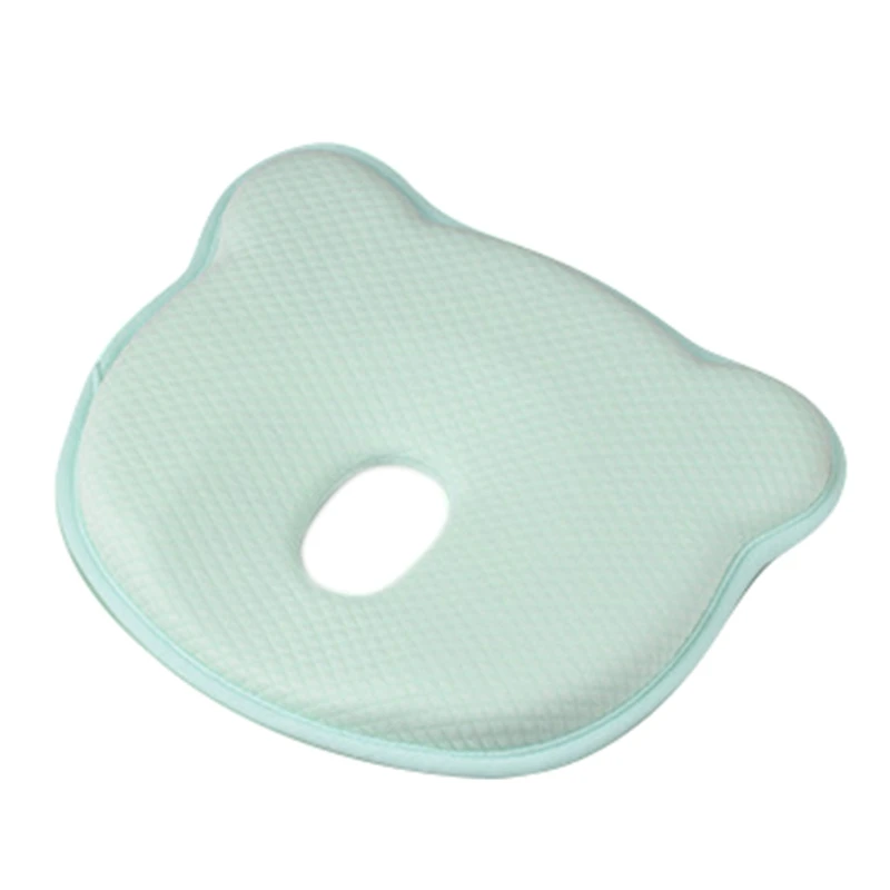 Baby Pillow Soft Infant Head Memory Foam Sleeping Cushion To Prevent Plagiocephaly Flat Syndrome | Мать и ребенок