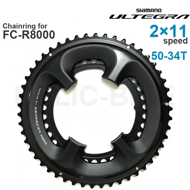 SHIMANO ULTEGRA R8000 2x11v Chainring 46T 50T 52T 53T 34T 36T 39T для кривошипа FC-R8000 2x11 speed P.C.D. Оригинальные