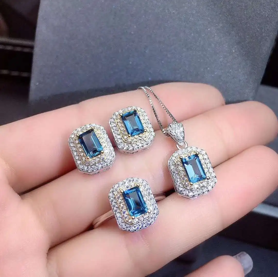 Натуральный рубин ювелирный набор натуральный серебро 925 пробы 1 шт подвеска