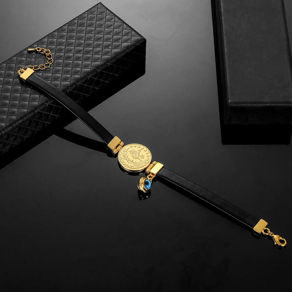 Арабский Бог браслет Мусульманский Исламский объектив &quotоко дьявола&quot с углом