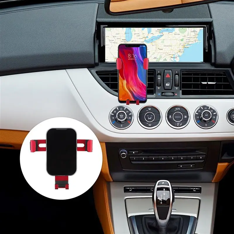 

Phone Holder Useful Prime Durable Car Phone Rack Car Phone Bracket Car Phone Stand for Air Outlet