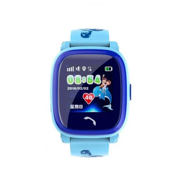 Водонепроницаемые детские умные GPS часы Smart Watch GW400S (Голубой)|Смарт-часы| |
