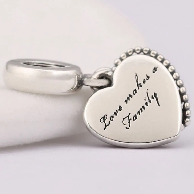 

100% 925 Sterling Silver Charm New Texture Concentric Pendant Fit Pandora Women Bracelet & Necklace Diy Jewelry