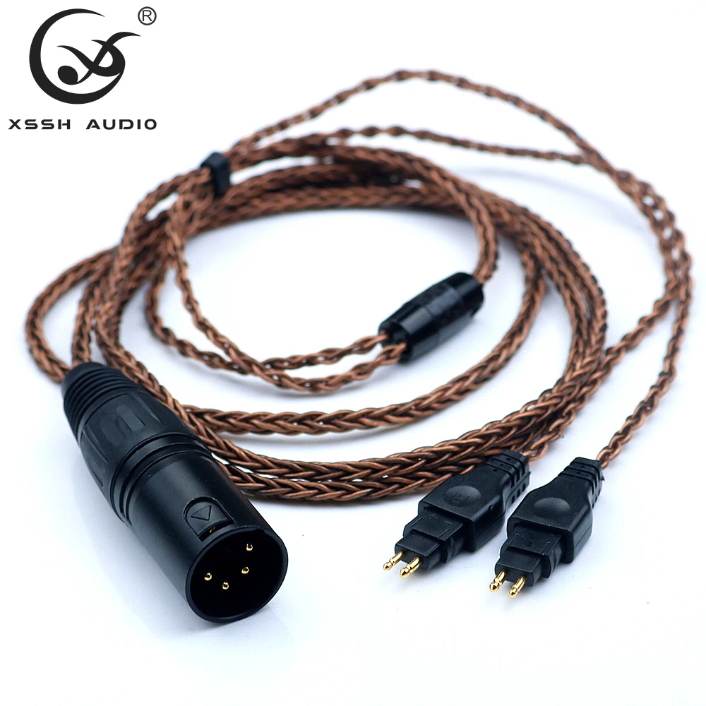 

Кабель-удлинитель для наушников XSSH audio YIVO HIFI OFC, 4 контакта, XLR-0,78, 2 контакта, 0,78 мм