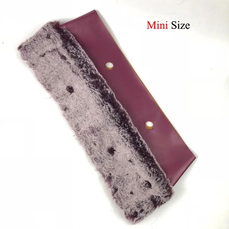 Mini Purple 11 цветов плюшевая отделка Тепловая отделка Подходит для классического мини размера O сумка Obag аксессуары для сумок - Цвет: Mini Purple