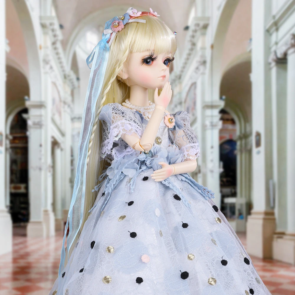 Bjd кукла 45 см подарки для девочки 18 суставов с одеждой изменить Глаза DIY лучшие