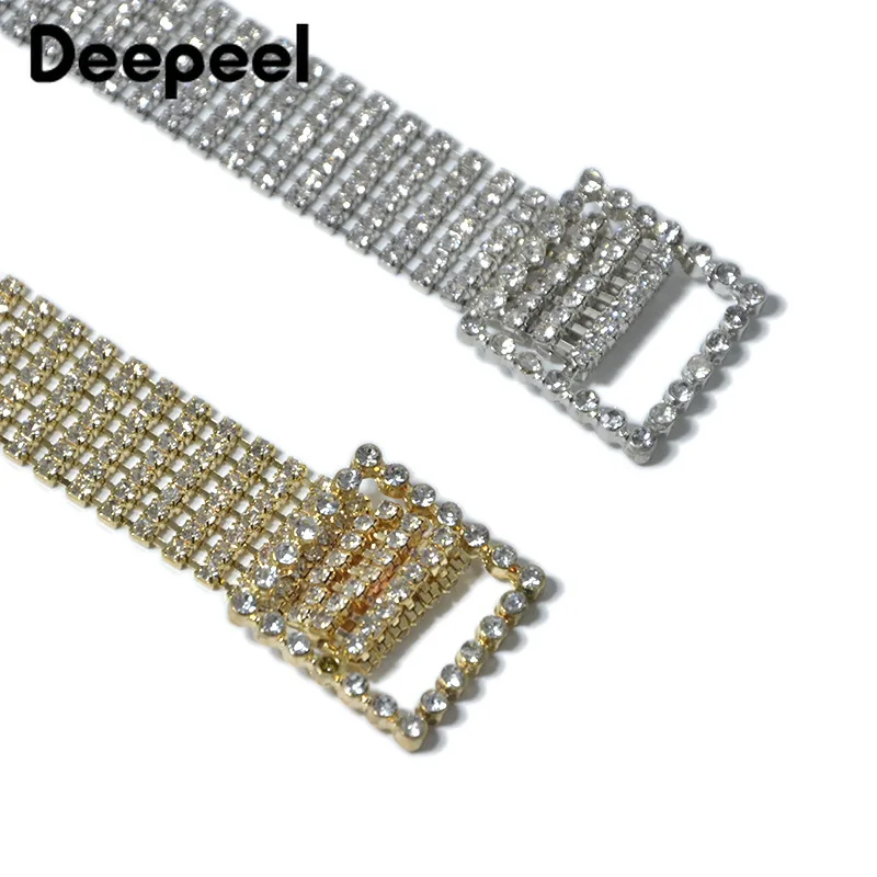 Deepeel 1 шт. 2 см * 100 Модный Цветной летний ремень Стразы Высококачественная