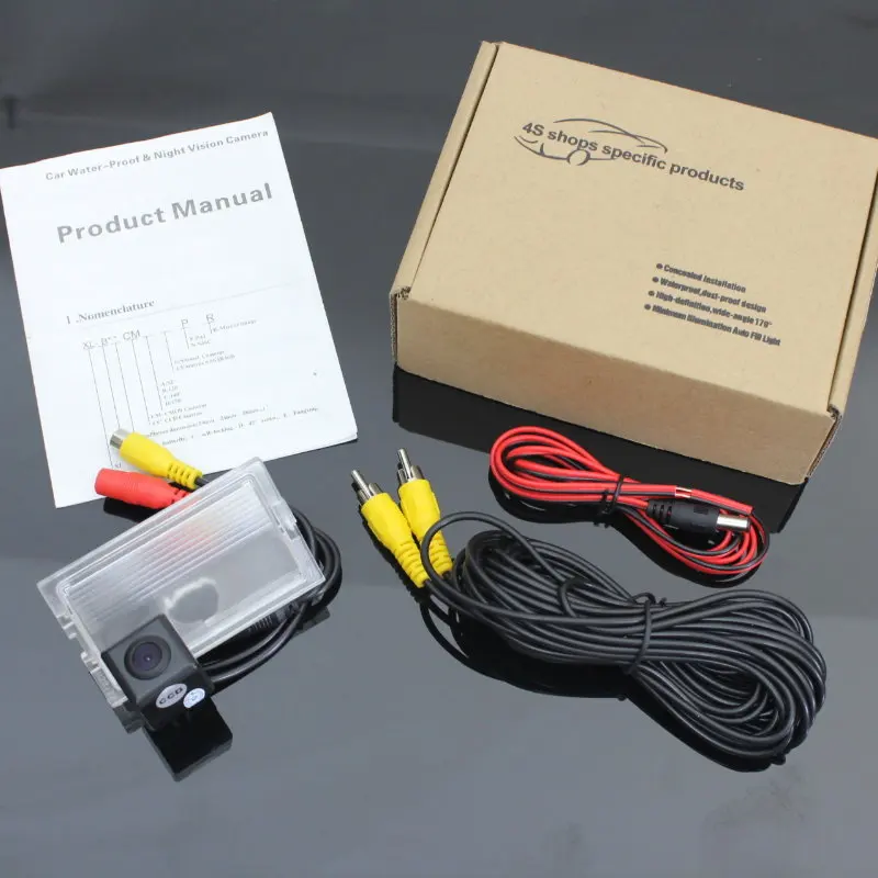 Траектория автомобиля для Land Rover Range Sport L320 2005 ~ 2012 Камера заднего вида с Умной