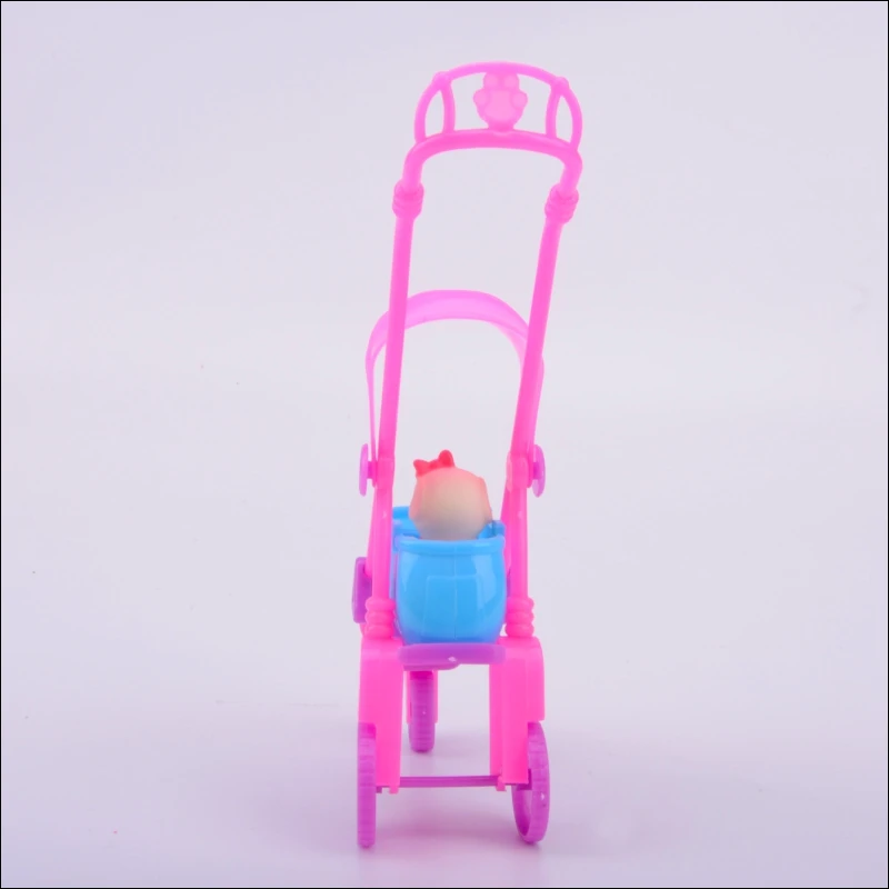 2 предмета/партия собака + тележка снаружи кукольный домик кукла 1:6 игрушки для