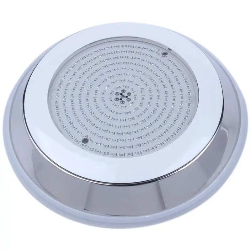 

New 18W Stainless+PC Filled LED Swimming Pool Lights RGB Multi-Color 12V