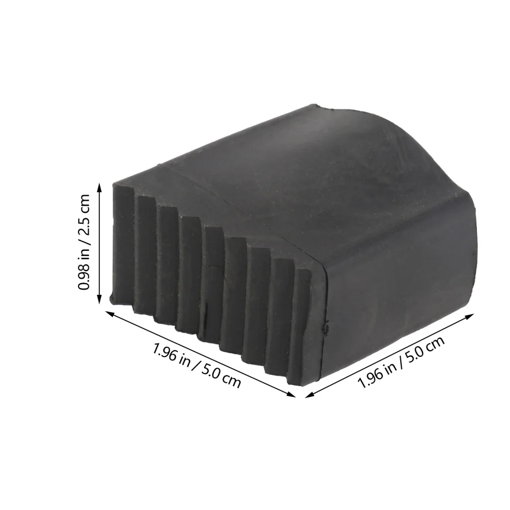

2Pcs Non-slip Ladder Pads Ladder Foot Pads Ladder Foot Protective Covers (Black)
