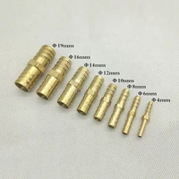 10pcs brass barb pipe fitting 2 way connector for 4mm 6mm 8mm 10mm 12mm 14mm 16mm 19mm hose copper pagoda tube fittings jf1994